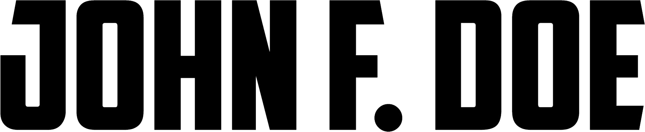 John F. Doe Logo